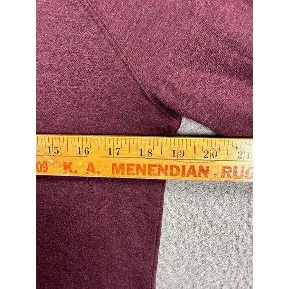 Athleta Crewneck Sweatshirt‎ Womens Small Maroon Athletic Lightweight Pullover - Picture 6 of 8